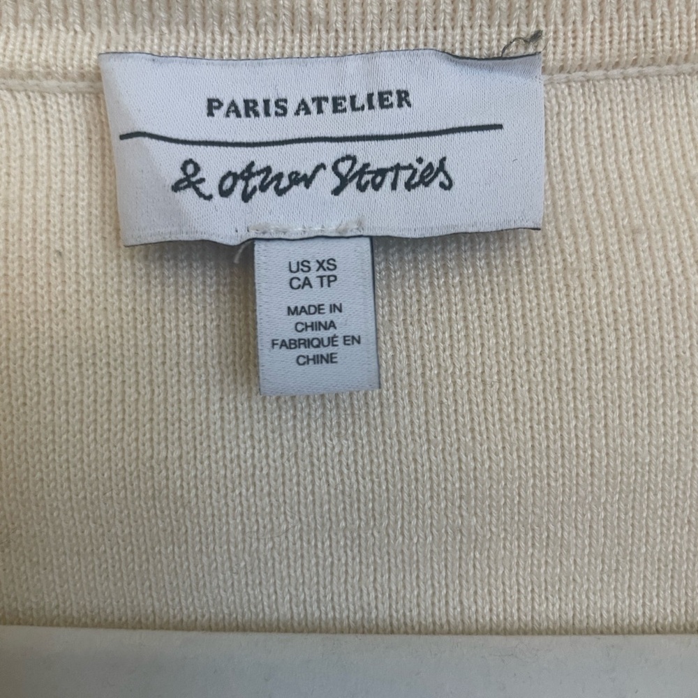& Other Stories Paris Atelier Knit Top